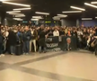 Ultrașii rivalei au invadat aeroportul din Belgrad înainte de Steaua Roșie - FCSB: Belodedici prins între fani