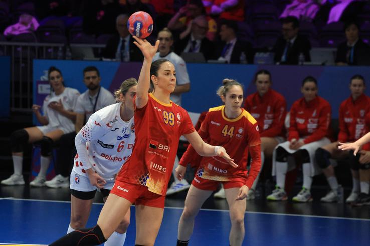 Sorina Grozav / România - Croația, debutul tricolorelor la Campionatul Mondial/FOTO: Ionuț Iordache (GSP.ro)