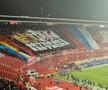 Scenografia sârbilor la Steaua Roșie - FCSB