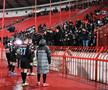 Imagini de la finalul meciului Steaua Roșie - FCSB // FOTO: Cristi Preda (GSP.ro)
