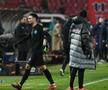 Imagini de la finalul meciului Steaua Roșie - FCSB // FOTO: Cristi Preda (GSP.ro)