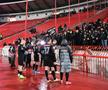 Imagini de la finalul meciului Steaua Roșie - FCSB // FOTO: Cristi Preda (GSP.ro)