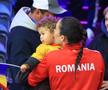 Asma Elghaoui și fiul ei, în Rotterdam Ahoy / FOTO: Ionuț Iordache (GSP.ro)