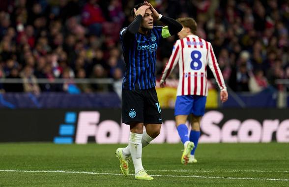 S-a supărat Lautaro pe Chivu! Gest nepotrivit la adresa antrenorului