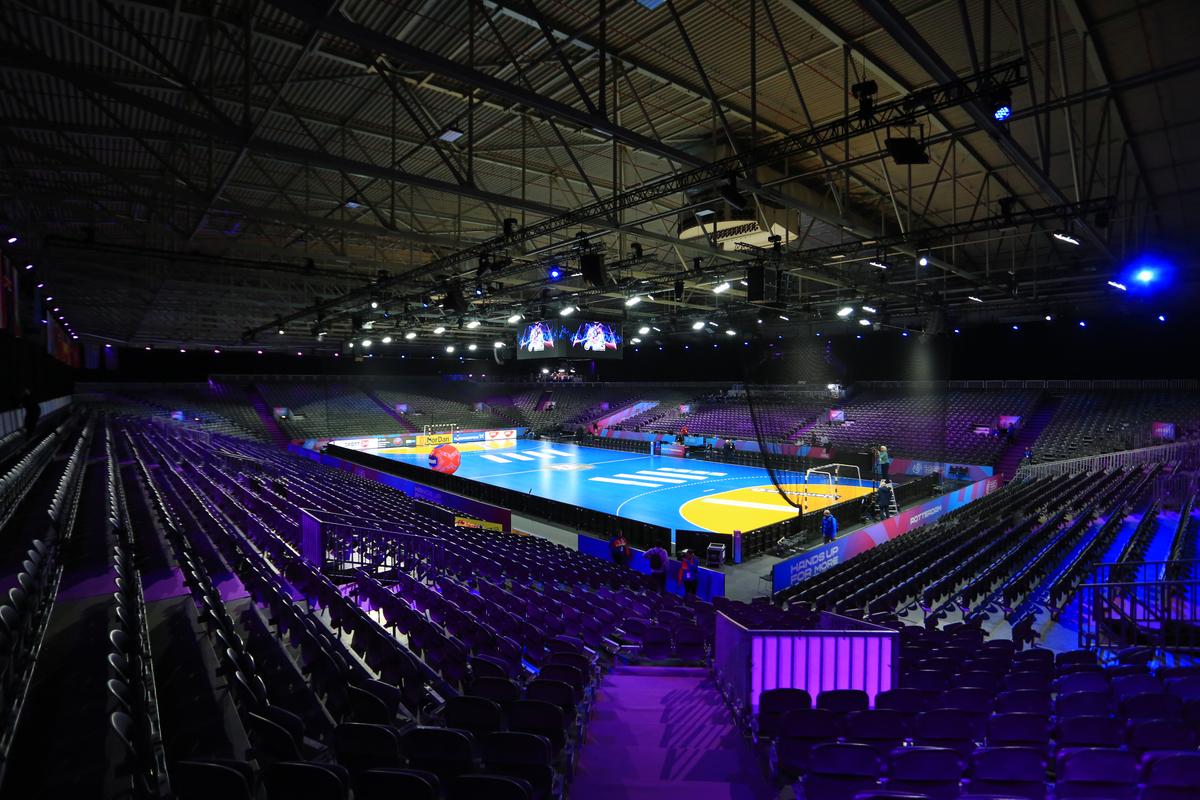 Imagini din sala Rotterdam Ahoy