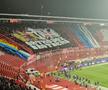 Scenografia sârbilor la Steaua Roșie - FCSB
