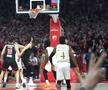 Electric Crvena Zvezda: atmosferă de excepție la baschet în EuroLiga