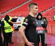 Imagini de la finalul meciului Steaua Roșie - FCSB // FOTO: Cristi Preda (GSP.ro)