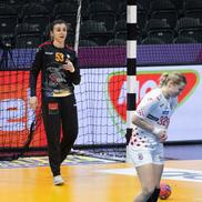 Yuliya Dumanska, în meciul România - Croaţia 33-24 FOTO: Ionuţ Iordache (GSP)