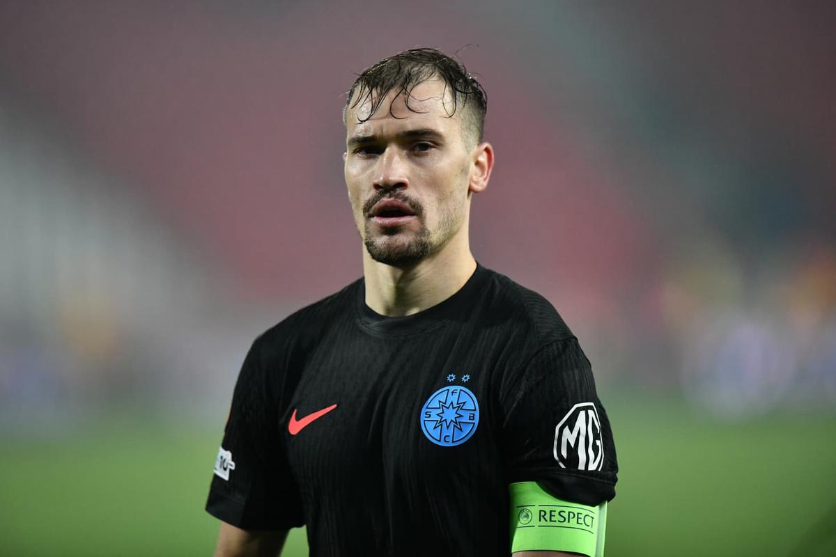 Situație și mai complicată pentru FCSB înaintea meciului decisiv cu Feyenoord » Titularul de drept va fi suspendat și nu va juca pe Arena Națională