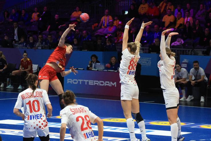 România - Croația, debutul tricolorelor la Campionatul Mondial/FOTO: Ionuț Iordache (GSP.ro)