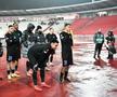 Imagini de la finalul meciului Steaua Roșie - FCSB // FOTO: Cristi Preda (GSP.ro)