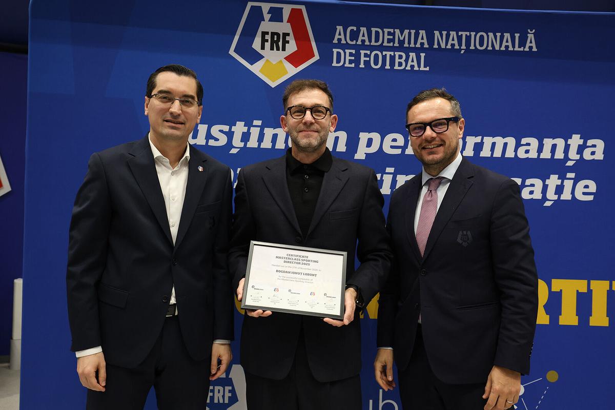 Iată a doua generație de directori sportivi care a absolvit astăzi cursurile FRF! Multe nume importante: „Extraordinar! Noi credeam că le știm pe toate”