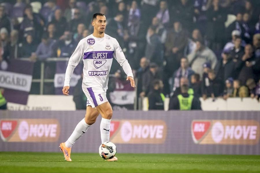 Andre Duarte, stoperul lui Ujpest // FOTO: Instagram Primul transfer făcut de FCSB: „Am bătut palma”