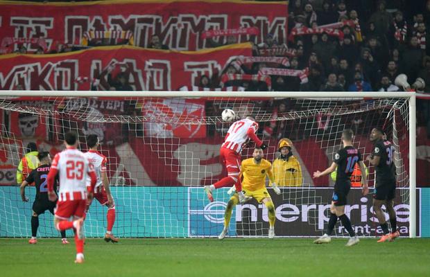 FCSB, eșec cu om în plus 65 de minute împotriva Stelei Roșii » Campioana României, la coada clasamentului în Europa League