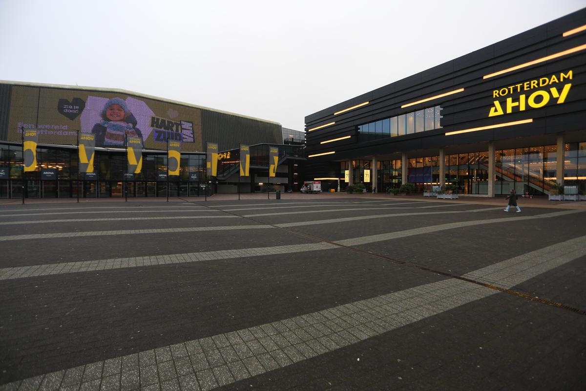 Imagini din sala Rotterdam Ahoy