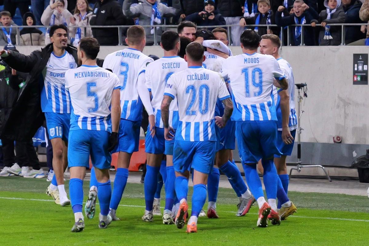 Golul lui Al Hamlawi din Universitatea Craiova - Mainz