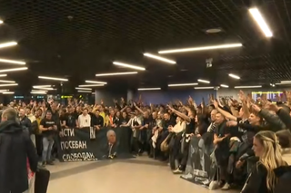 Ultrașii rivalei au invadat aeroportul din Belgrad înainte de Steaua Roșie - FCSB: Belodedici prins între fani