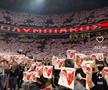 Electric Crvena Zvezda: atmosferă de excepție la baschet în EuroLiga