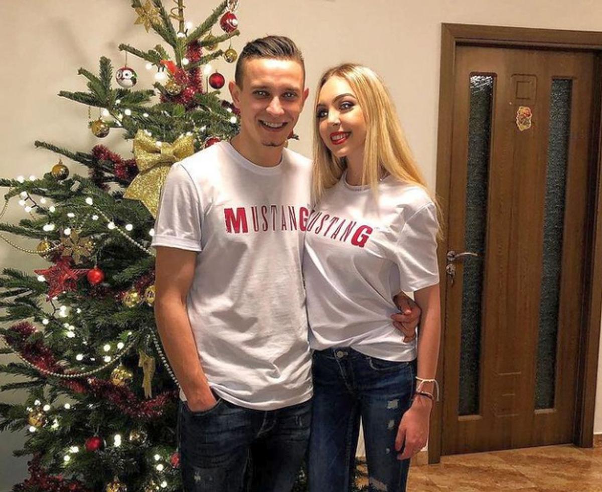 GALERIE FOTO Cererile în căsătorie, la modă în România! Rebeca i-a spus „da” unui jucător de la CFR Cluj
