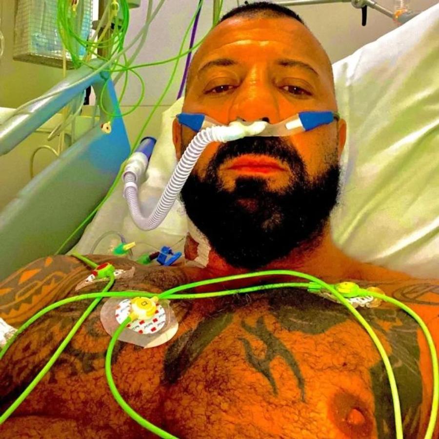 Frederic Sinistra// Sursă foto: The Sun Un sportiv antivaccinist a murit la câteva zile după ce s-a externat din spital