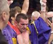 Momentul în care a fost anunțat duelul cu Spadafora s-a terminat cu egal și „Moșu'” a rămas neînvins / foto: AP