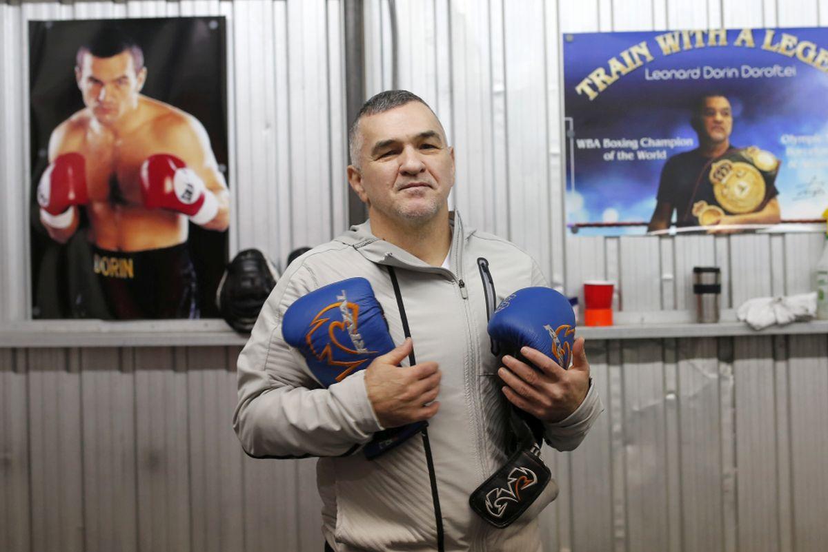 Imagini de colecție cu marele campion Leonard Doroftei