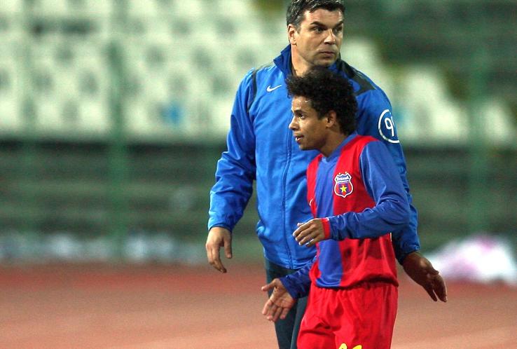Imagini cu Elton la FCSB / Sursă foto: Arhivă Gazeta Sporturilor