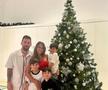 Messi alături de familia sa