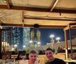 Florin Tănase și Risto Radunovici la cină, alături de familii, la Abu Dhabi