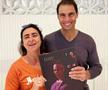 Corinne Dubreuil și Rafael Nadal, la finalul lui decembrie, în Kuwait / Sursă foto: Instagram