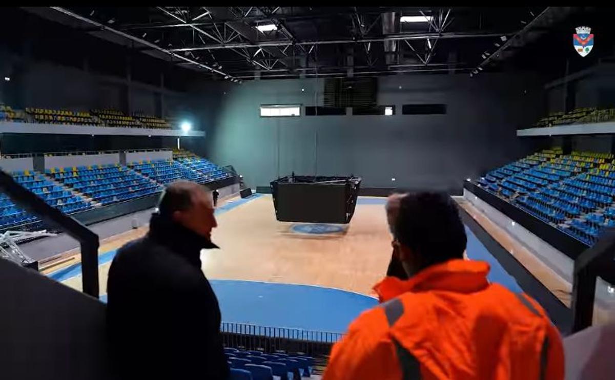 Imagini spectaculoase cu noua sală polivalentă din Turda