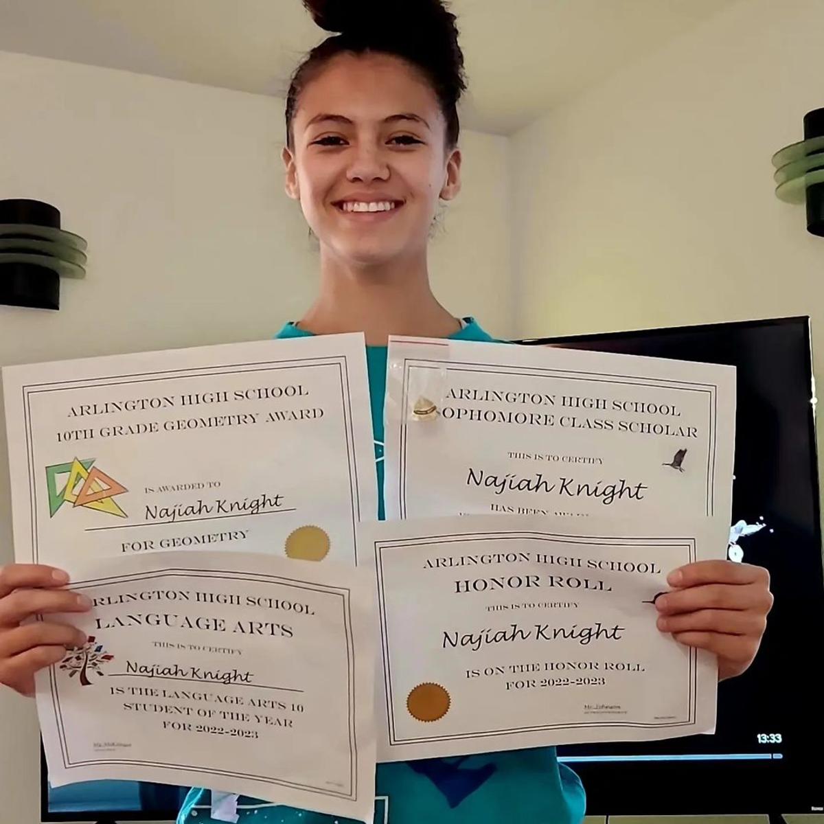Najiah Knight vrea să devină prima femeie campioană mondială la rodeo cu tauri