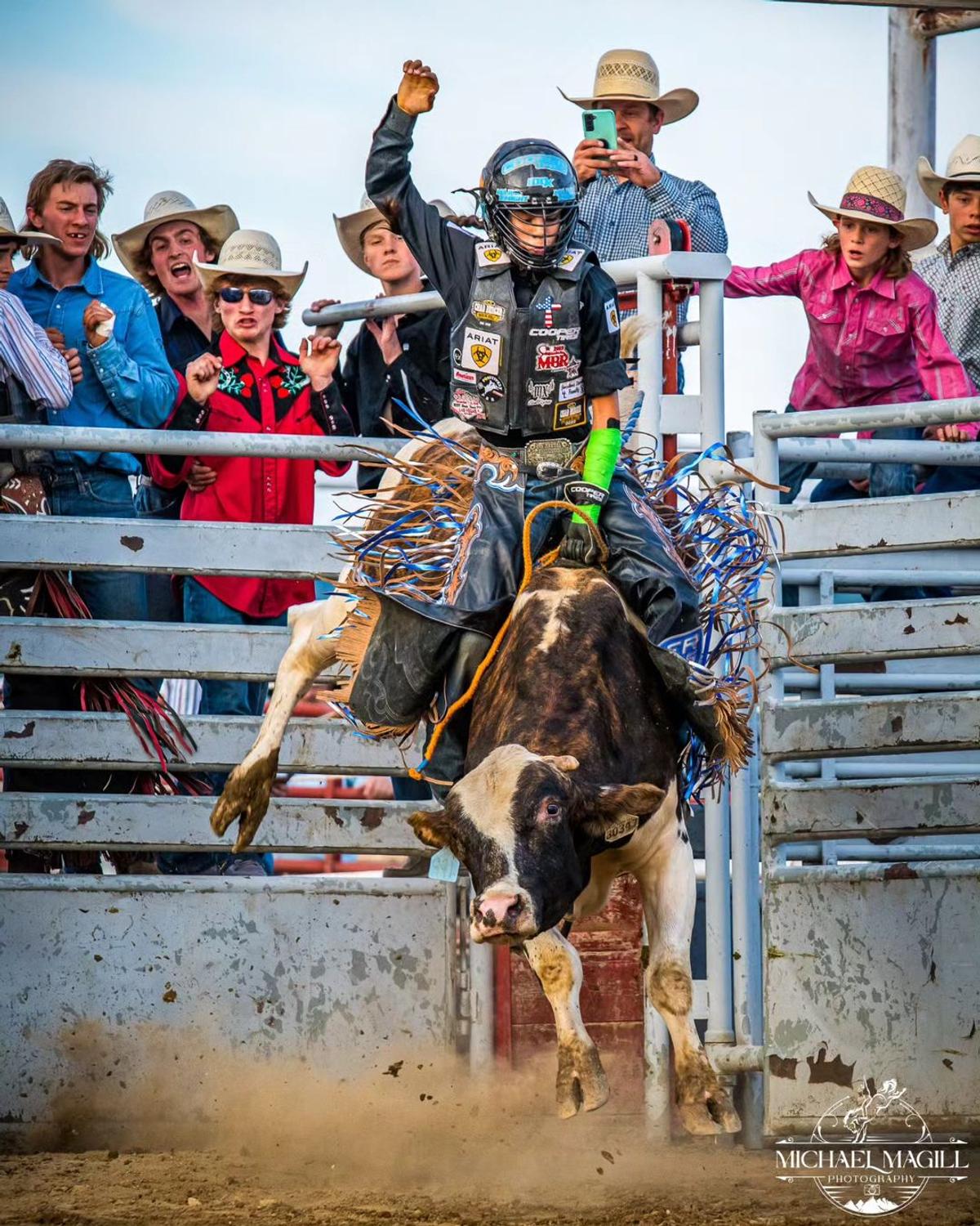 Najiah Knight vrea să devină prima femeie campioană mondială la rodeo cu tauri