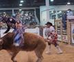 Najiah Knight vrea să devină prima femeie campioană mondială la rodeo cu tauri