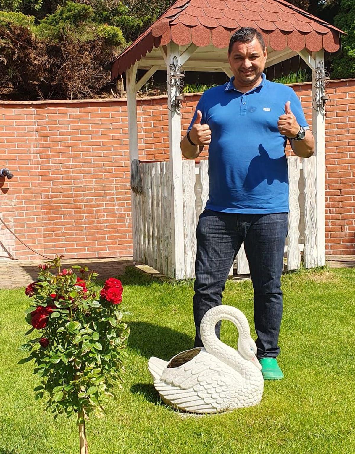 Ionel Ganea, vacanță în Laponia. Foto: arhivă personală