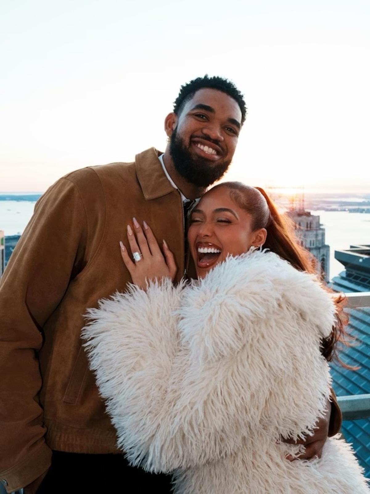 Jordyn Woods, iubita lui Karl-Anthony Towns, starul echipei New York Knicks. Foto: Instagram