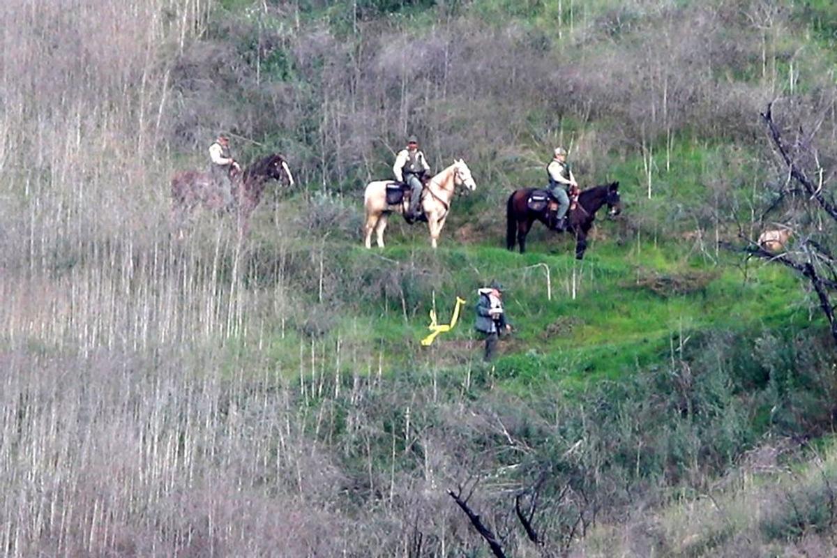 FOTO Poliția din Los Angeles se teme de hoți după moartea lui Kobe Bryant! Patrulează non-stop pentru a-i ține departe de locul prăbușirii elicopterului + au fost recuperate 3 corpuri