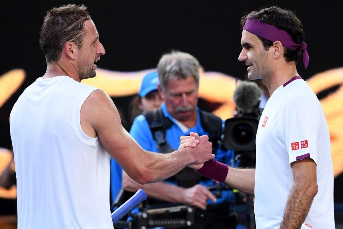 Roger Federer - Tennys Sandgren