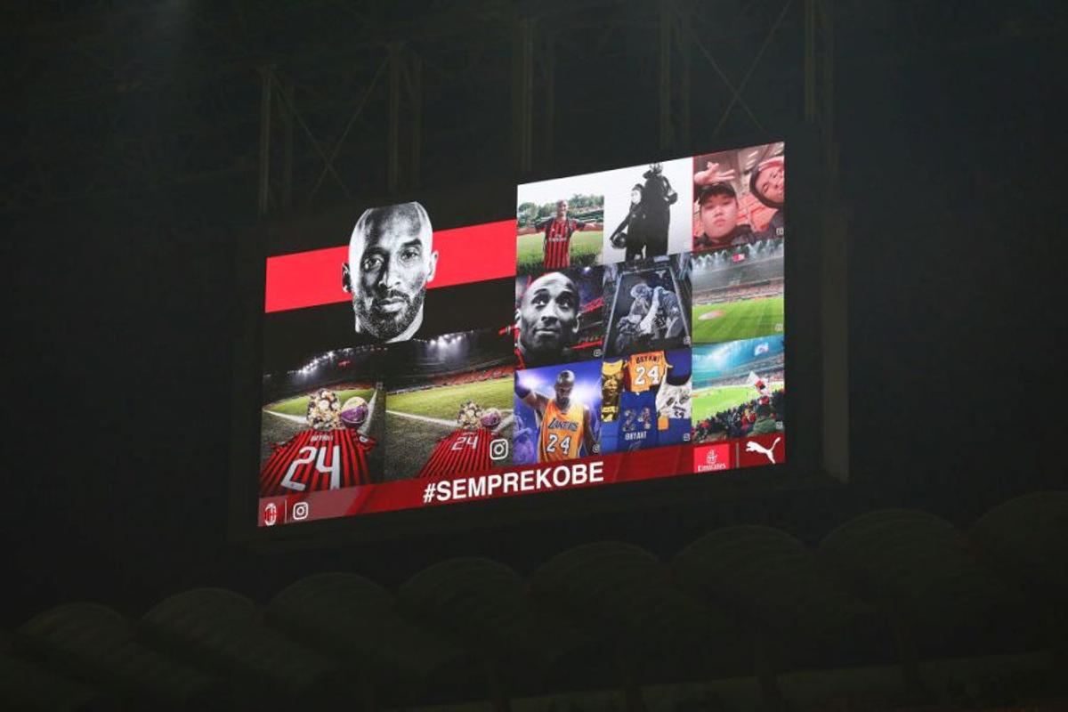 VIDEO + FOTO Imagini incredibile de la Milan - Torino! Tribut impresionant pentru Kobe Bryant, fanii nu și-au putut stăpâni lacrimile