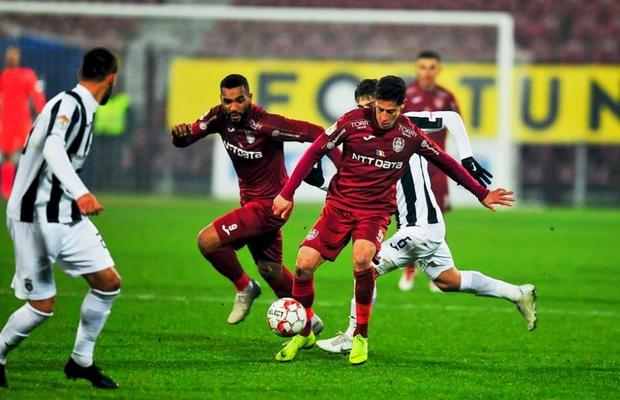 CFR Cluj - Astra 1-1 » Ce șansă a ratat campioana! Egal pentru FCSB, care rămâne pe primul loc. Clasamentul ACUM
