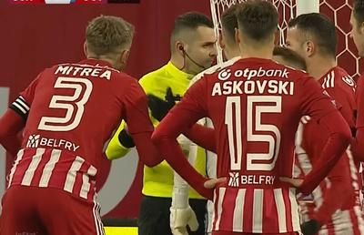 Gol scandalos în Liga 1, CU MÂNA: „Hoții, hoții!” » Au urmat proteste vehemente