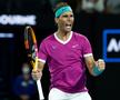 Rafael Nadal (35 de ani, 5 ATP) l-a învins pe Matteo Berrettini (25 de ani, 7 ATP), scor 6-3, 6-2, 3-6, 63, și s-a calificat în finala Australian Open 2022.