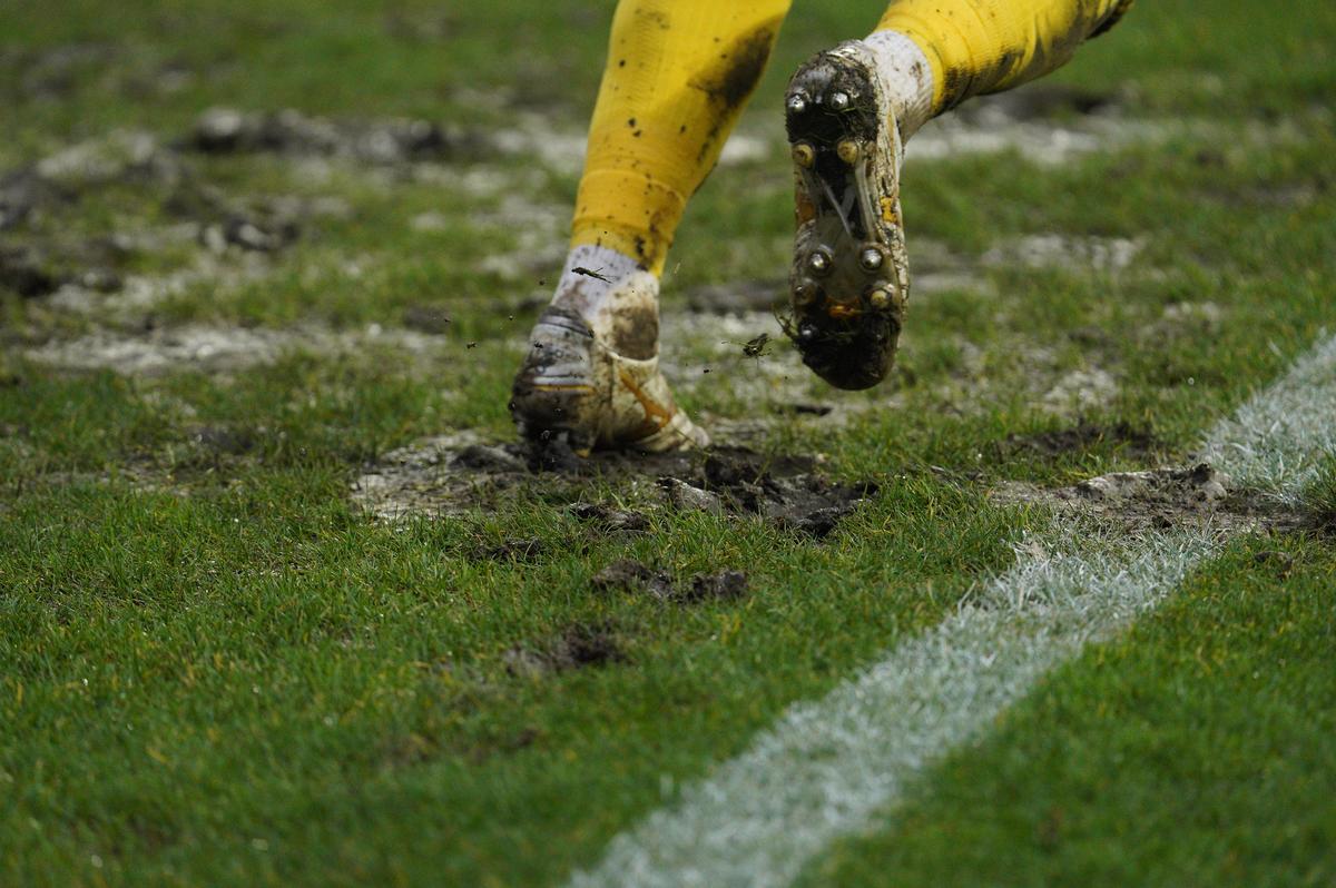Așa, da! Gazonul de pe Arena Națională arată impecabil, cu câteva ore înainte de FCSB - Farul