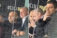Nelu Varga, în tribune la U Cluj - Rapid lângă fostul șef al galeriei giuleștenilor