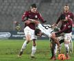 U Cluj - Rapid 0-0 s-a jucat în noroi