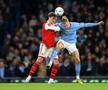 Cele mai tari imagini din meciul Manchester City - Arsenal 1-0