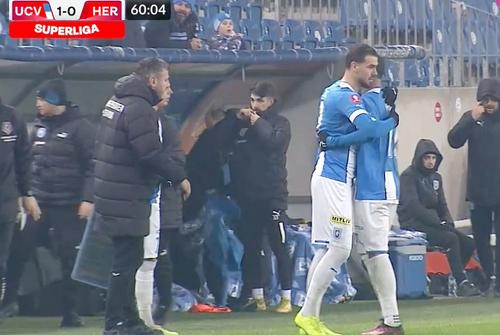 Elvir Koljic a revenit pe teren într-un meci oficial // sursă foto: captură DigiSport