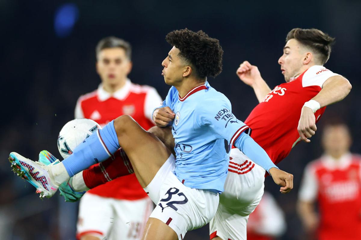 Cele mai tari imagini din meciul Manchester City - Arsenal 1-0