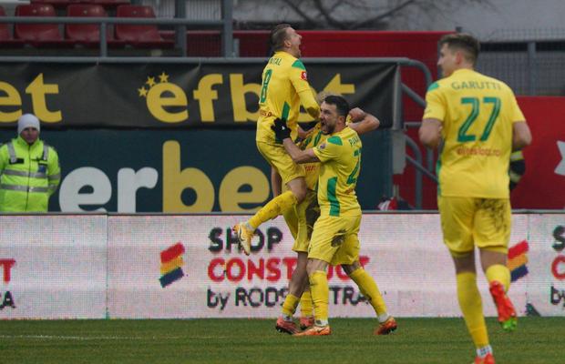 UTA Arad - CS Mioveni 1-2. Nicolae Dică, două victorii din două meciuri pe banca argeșenilor! Clasamentul ACUM